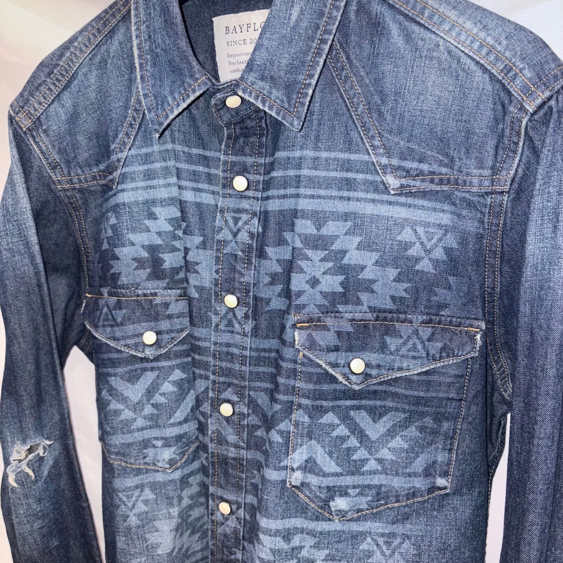 베이플로우 빈티지 셔츠 상품이미지3