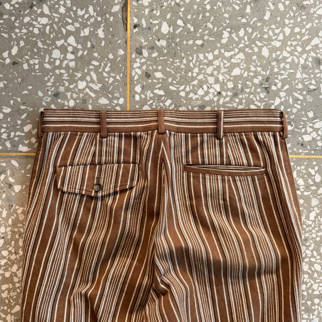 00s 꼼데가르송 옴므 스트라이프 팬츠 상품이미지5