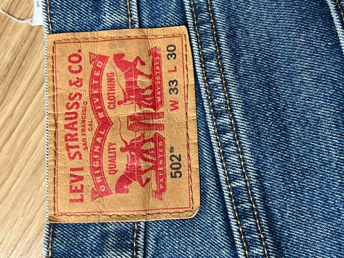 리바이스 502 33/30 상품이미지2