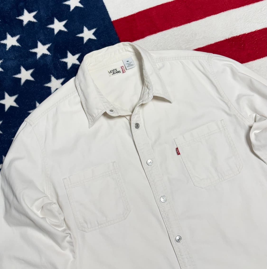 리바이스 데님워크셔츠 Levi’s Denim Work Shirt [XL] 상품이미지6