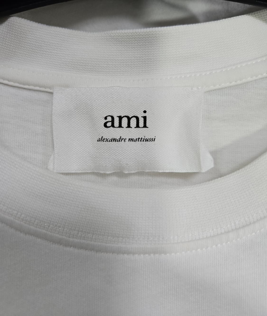 아미 스몰 자수로고 반팔티 M 상품이미지7