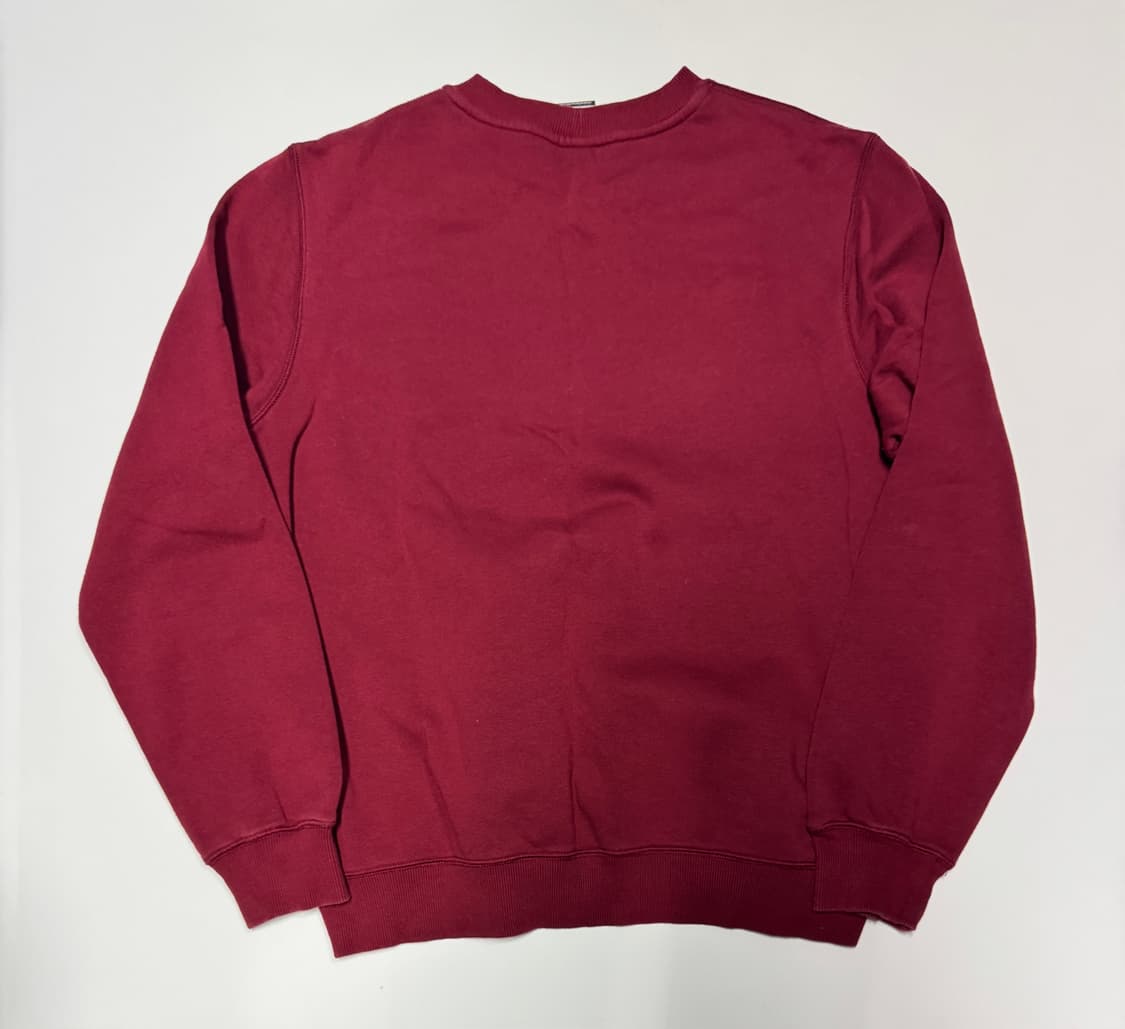 나이키 올드스쿨 이쁜 버건디 스웻 맨투맨 L 상품이미지2
