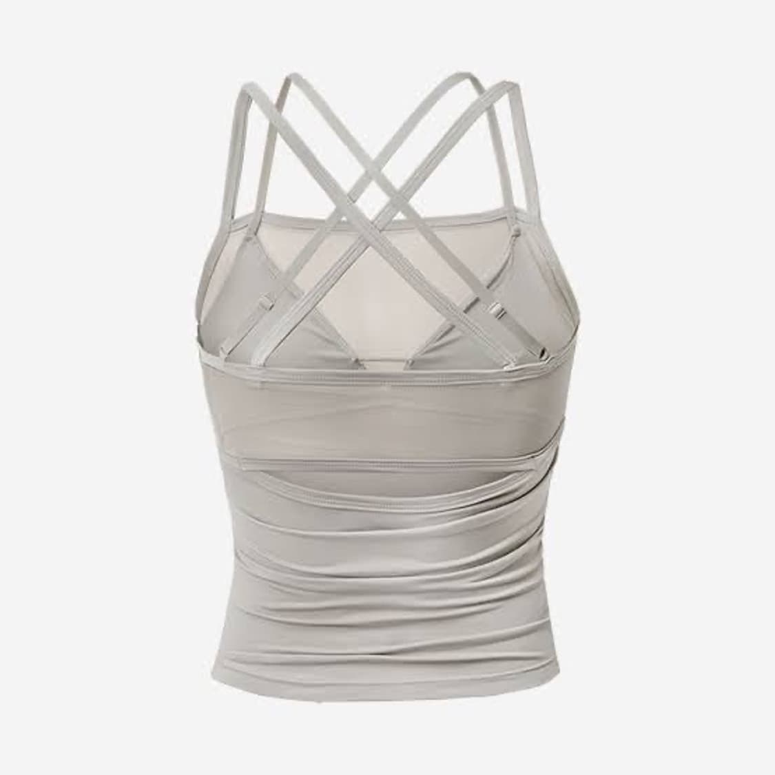 OJOS Double Strap Camisole - Beige  상품이미지3