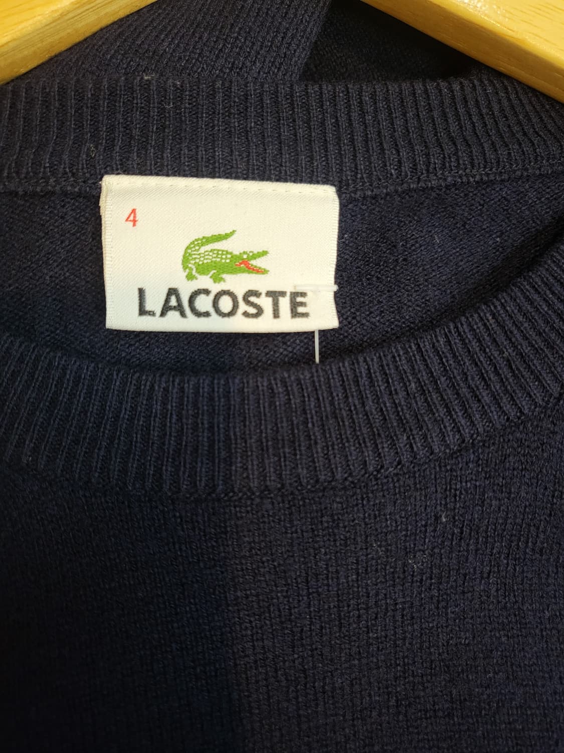 라코스테 남성니트 모100% 상품이미지7