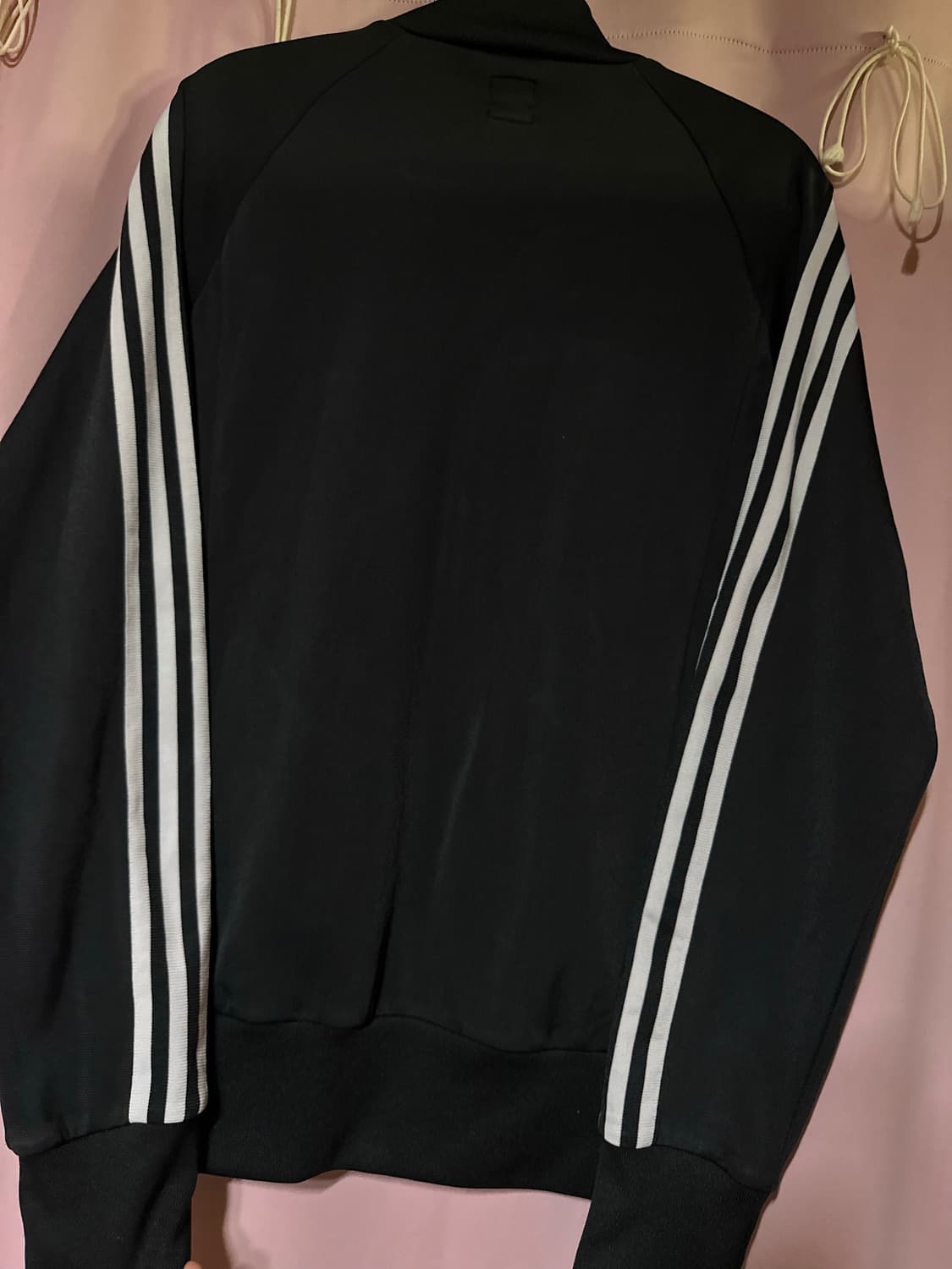 아디다스져지 아디다스슈퍼스타 블랙 트랙탑 불꽃져지 집업 상품이미지3