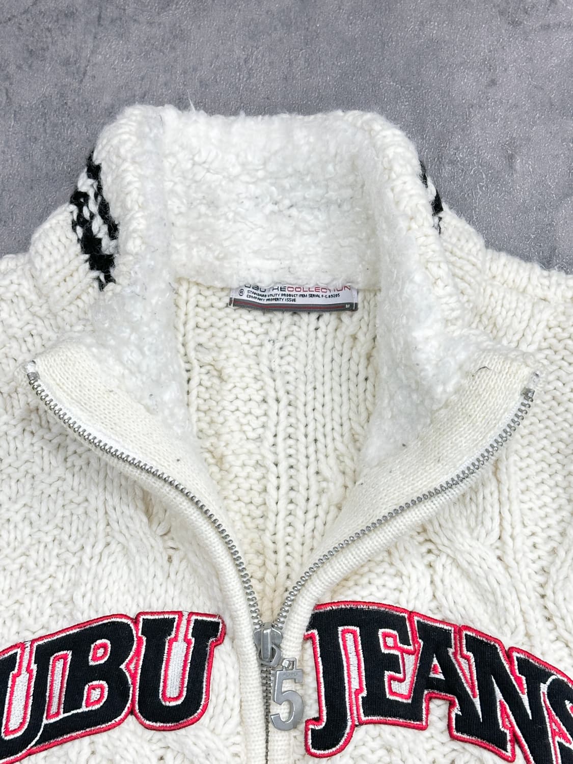 푸부 FUBU 니트 집업 상품이미지3