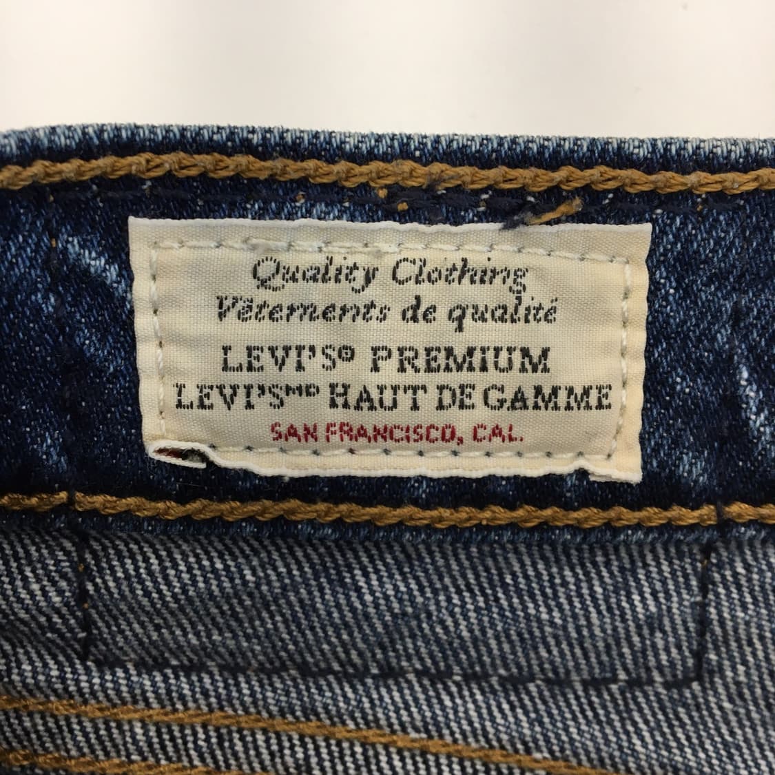 리바이스 프리미엄 가먼트 웨지스트레이트 청바지 27 인치 R탭  상품이미지5