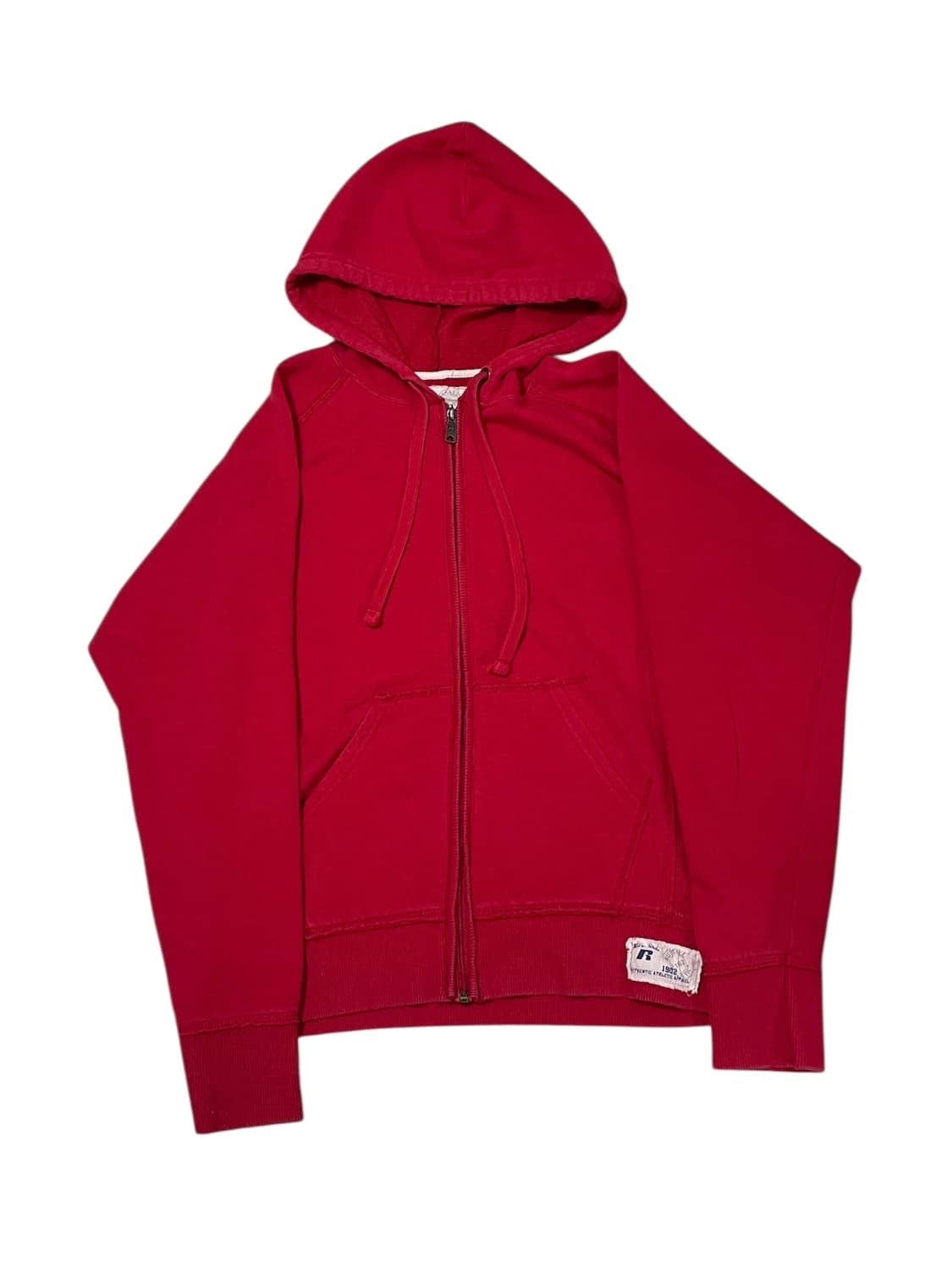 Russell Athletic 러셀 애슬레틱 후드집업 레드 상품이미지1