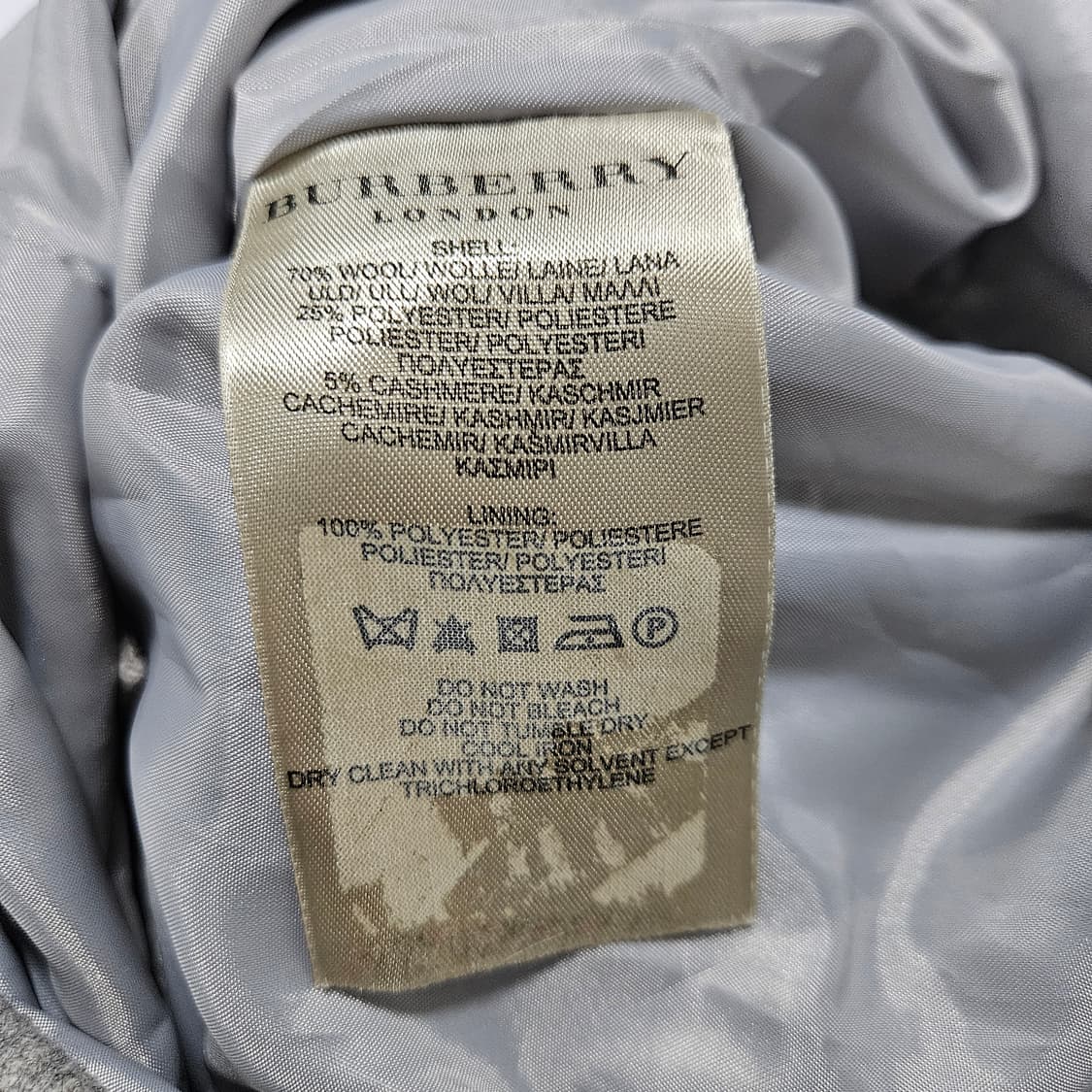 버버리 벨티드 반팔 원피스[S] 상품이미지6