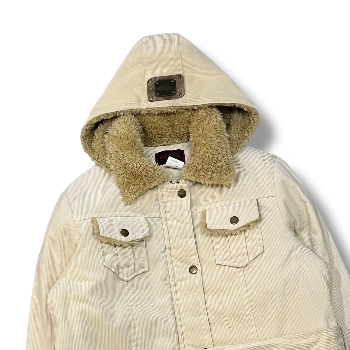  본더치 코듀로이 퍼 후드 자켓 y14293 상품이미지4