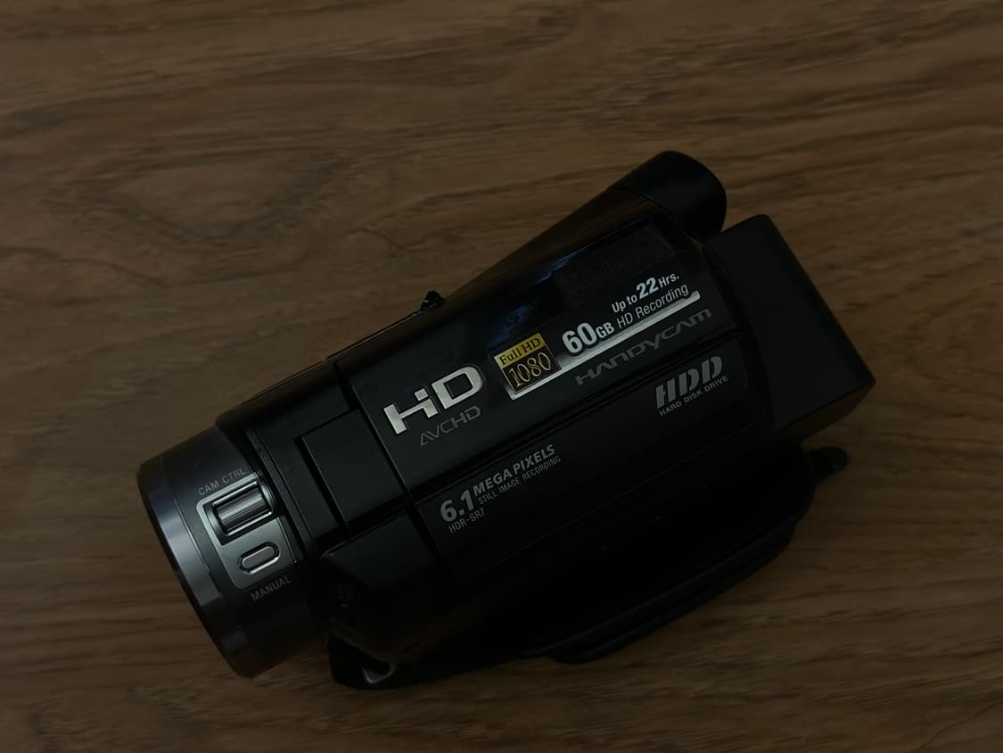 Sony HDR-SR7 빈티지 디지털 캠코더 (상태 좋아요!) 상품이미지1