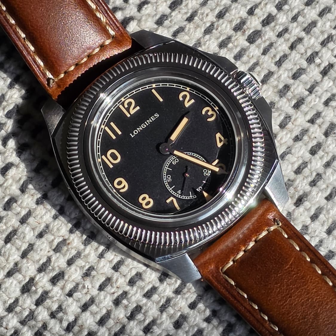 Longine 론진 마제텍 아메카지 빈티지 복각 파일럿 워치 상품이미지2