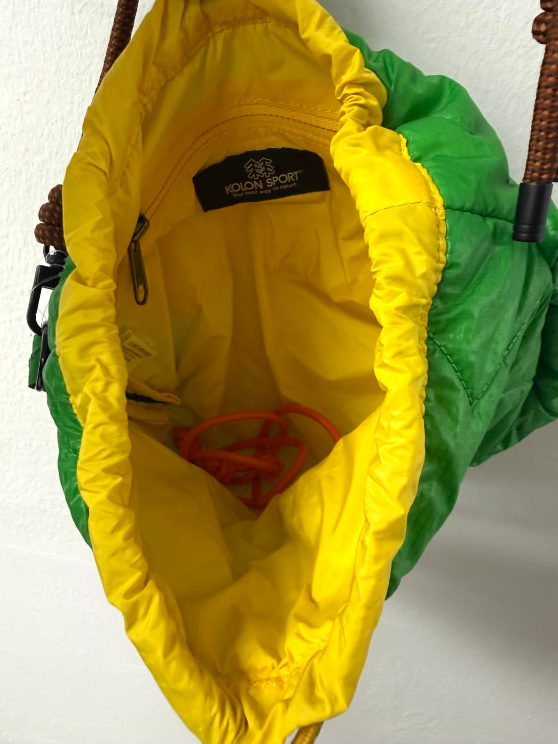 코오롱스포츠 미니 퀄팅 복조리백 크로스백 상품이미지4