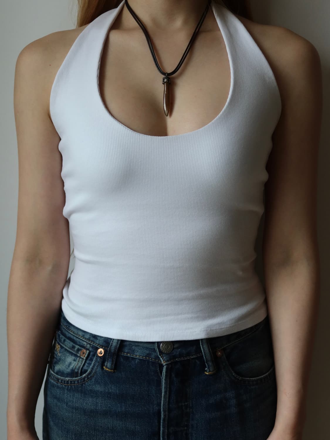 minimal tooth pendant necklace 상품이미지2