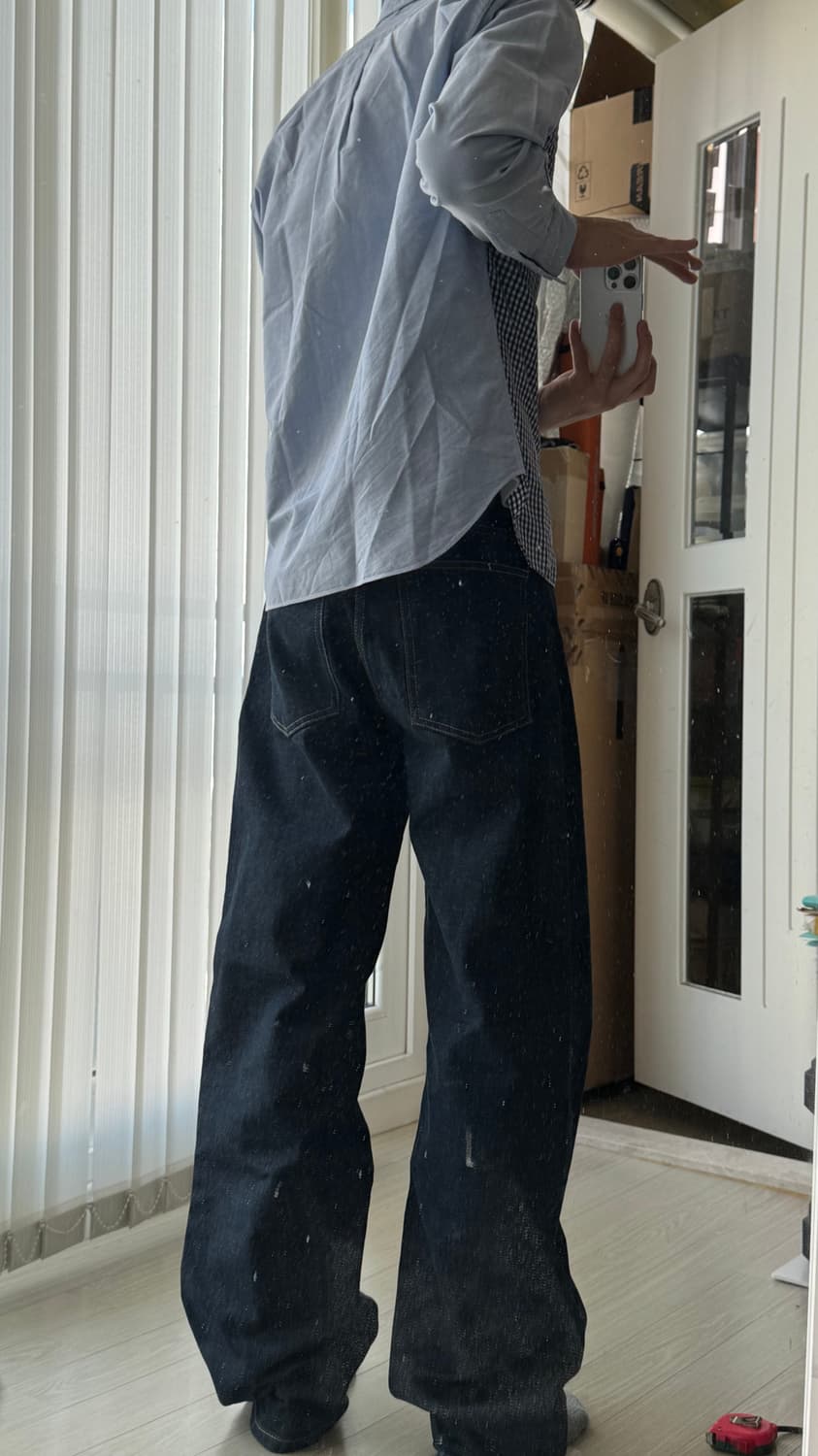 꼼데가르송 옴므 체크패턴 셔츠 상품이미지2