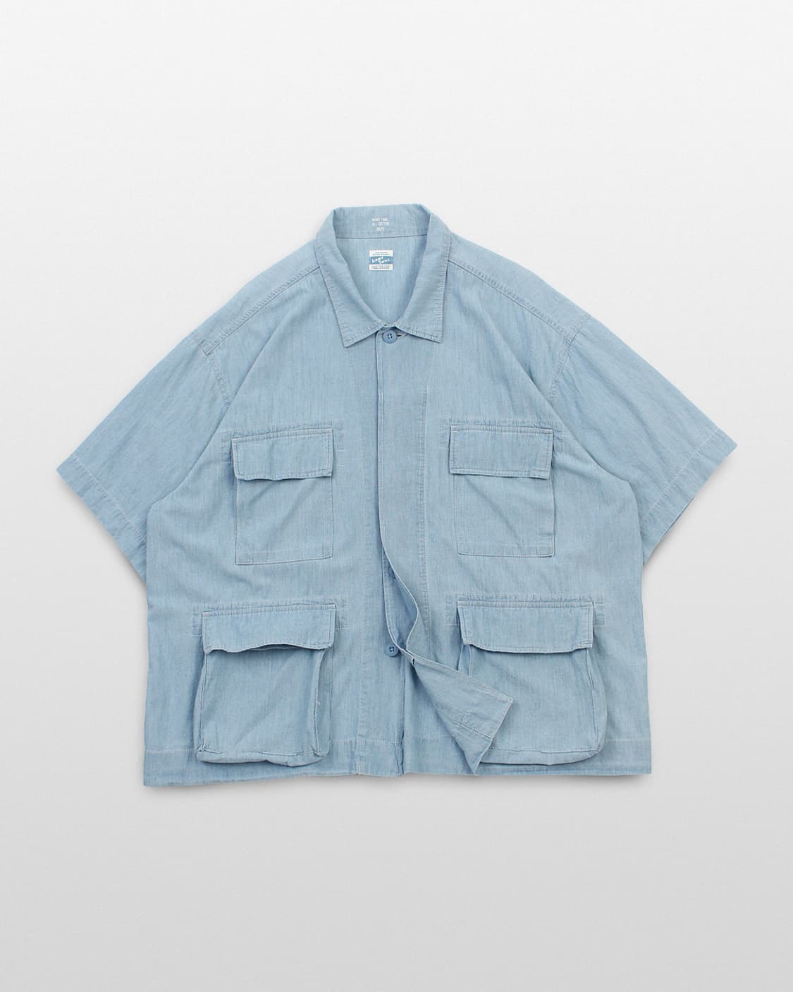 ARMY TWILL  Military Utility Half Shirt  상품이미지1