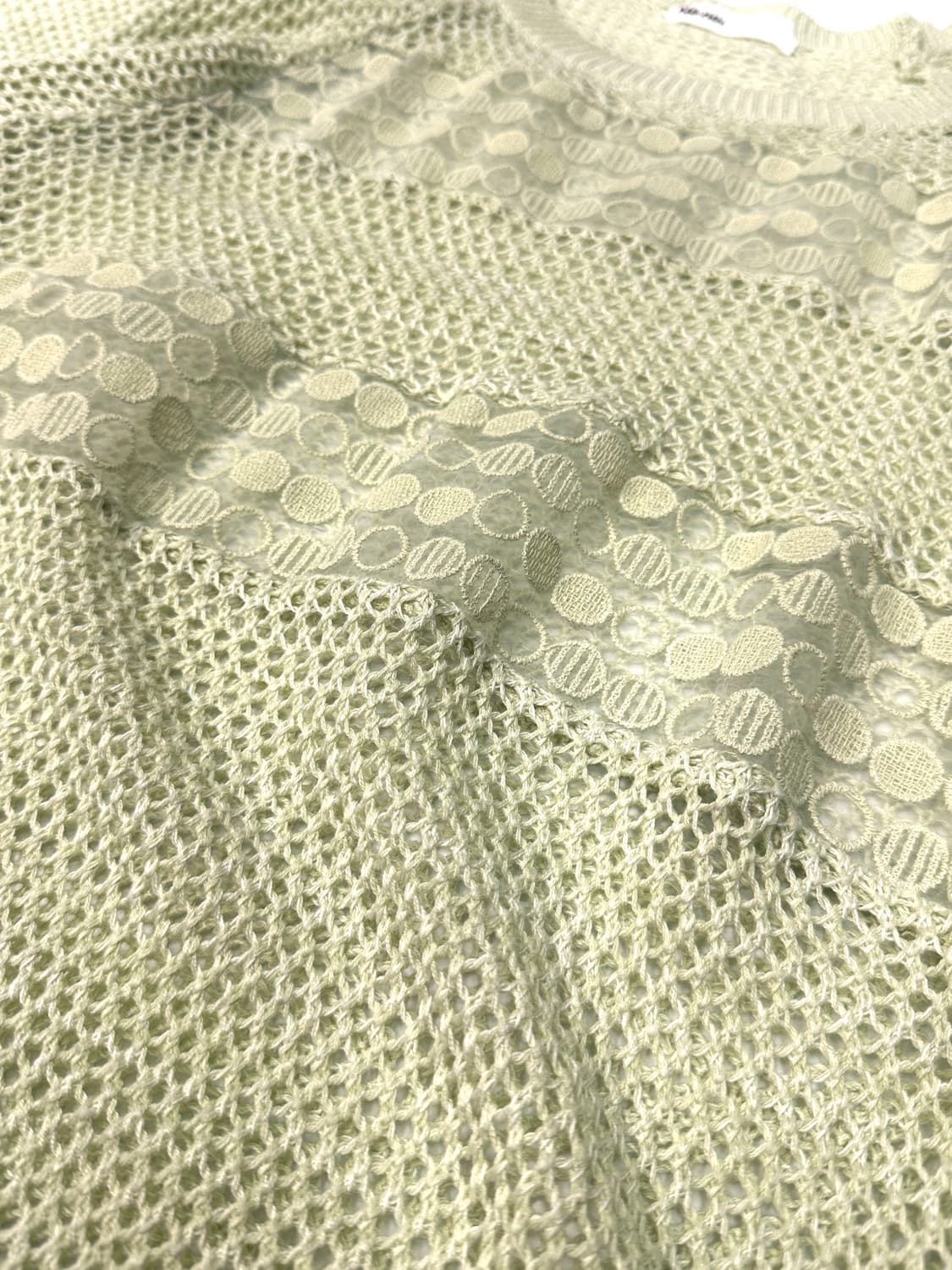 Mint Ne-net Mesh Knit Top 상품이미지3