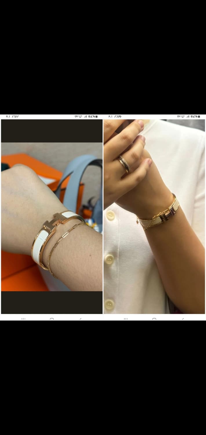 에르메스 클릭아슈pm 팔찌 정품S급(감정O) 상품이미지6