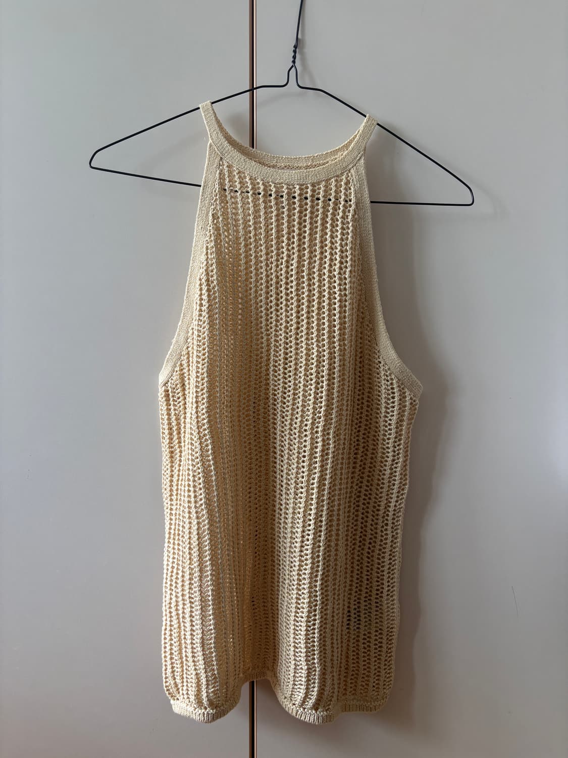 H&M 크로셰 네트 니트탑 M 상품이미지1