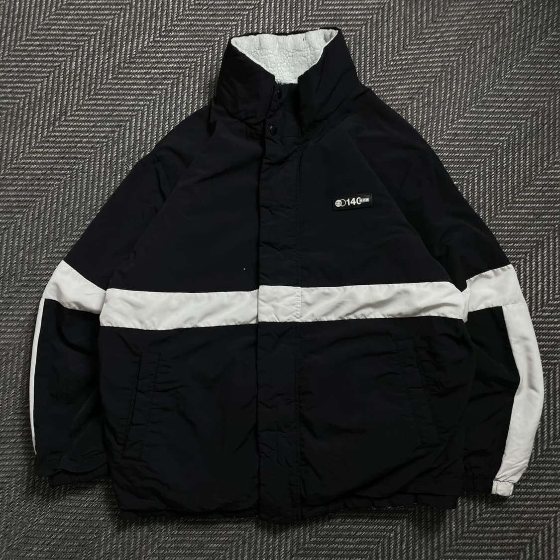 SPAO 140rpm 올드스쿨 리버시블 배색 점퍼o 4551 상품이미지1