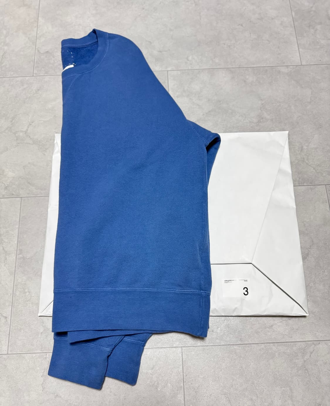 비즈빔 26ss jumbo sb sweat l/s dmgd 상품이미지1