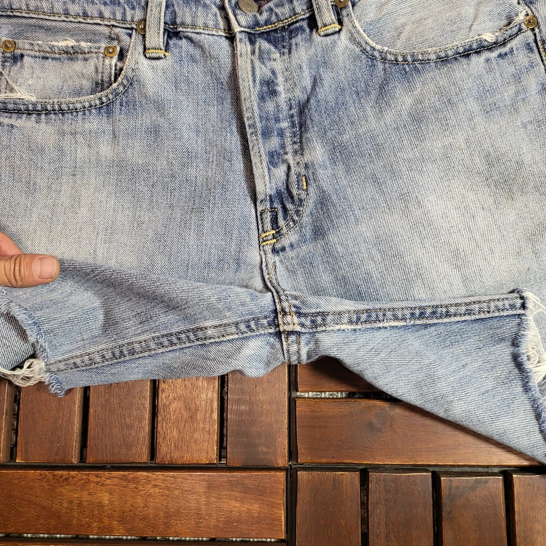 폴로 랄프로렌 청 반바지 (32) 상품이미지7