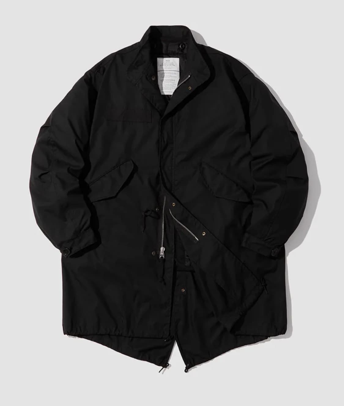 아웃스탠딩 m65 피쉬테일 야상 파카 블랙 m사이즈 상품이미지1