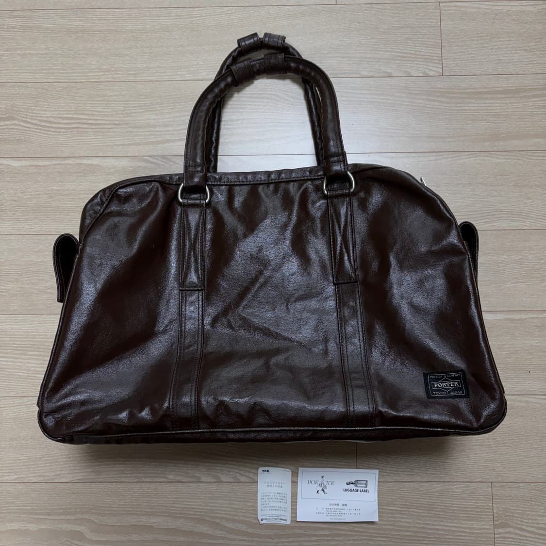 요시다포터 porter 프리스타일 보스턴백 브라운 상품이미지1