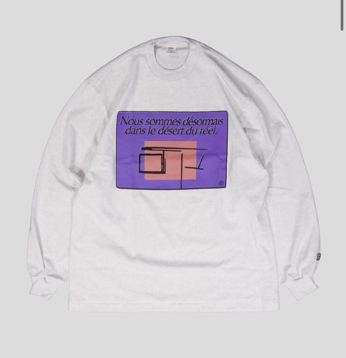 엔즈앤드민즈 ends and means L/S TEE L사이즈 판매 상품이미지1