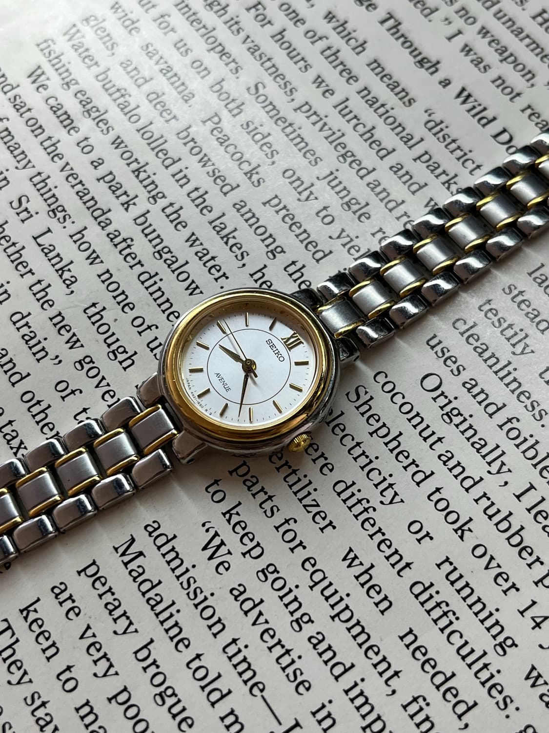 SEIKO 미니 스퀘어 레이디스 쿼츠 상품이미지2