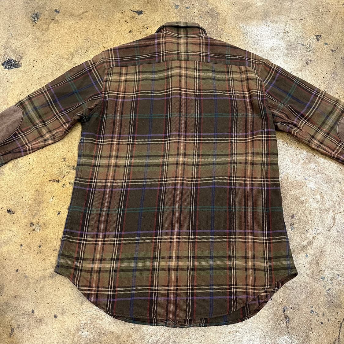 폴로 랄프로렌 브라운 체크 셔츠 상품이미지4