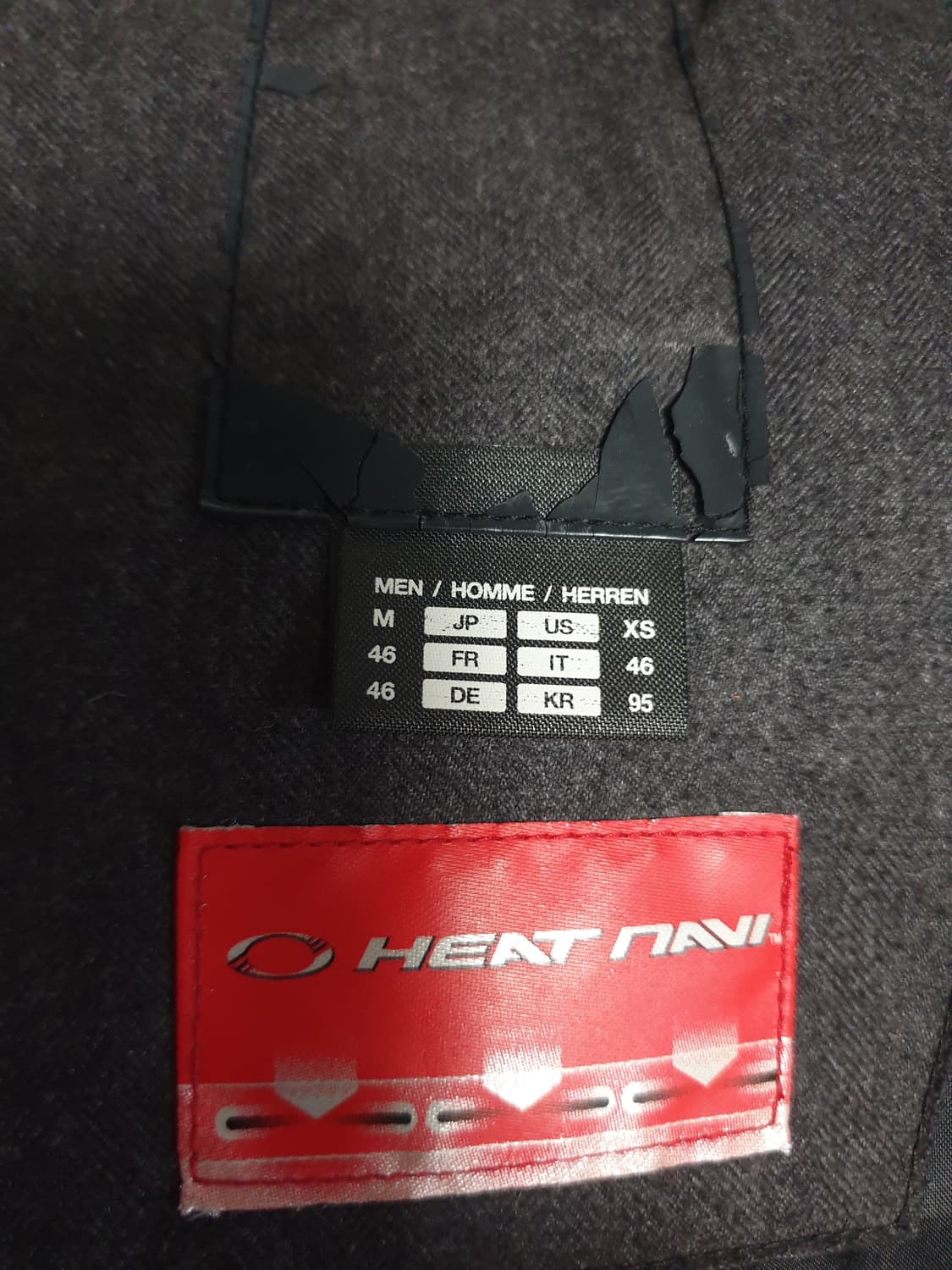 (빈티지) 데상트 스키 크로스 다운패딩 조끼 다크그레이 (M) 상품이미지4