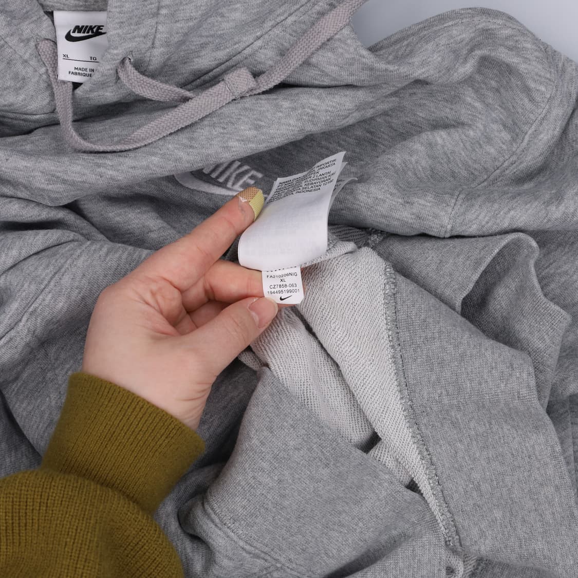 XL 나이키 스우시 후드 티셔츠 0227M 상품이미지5