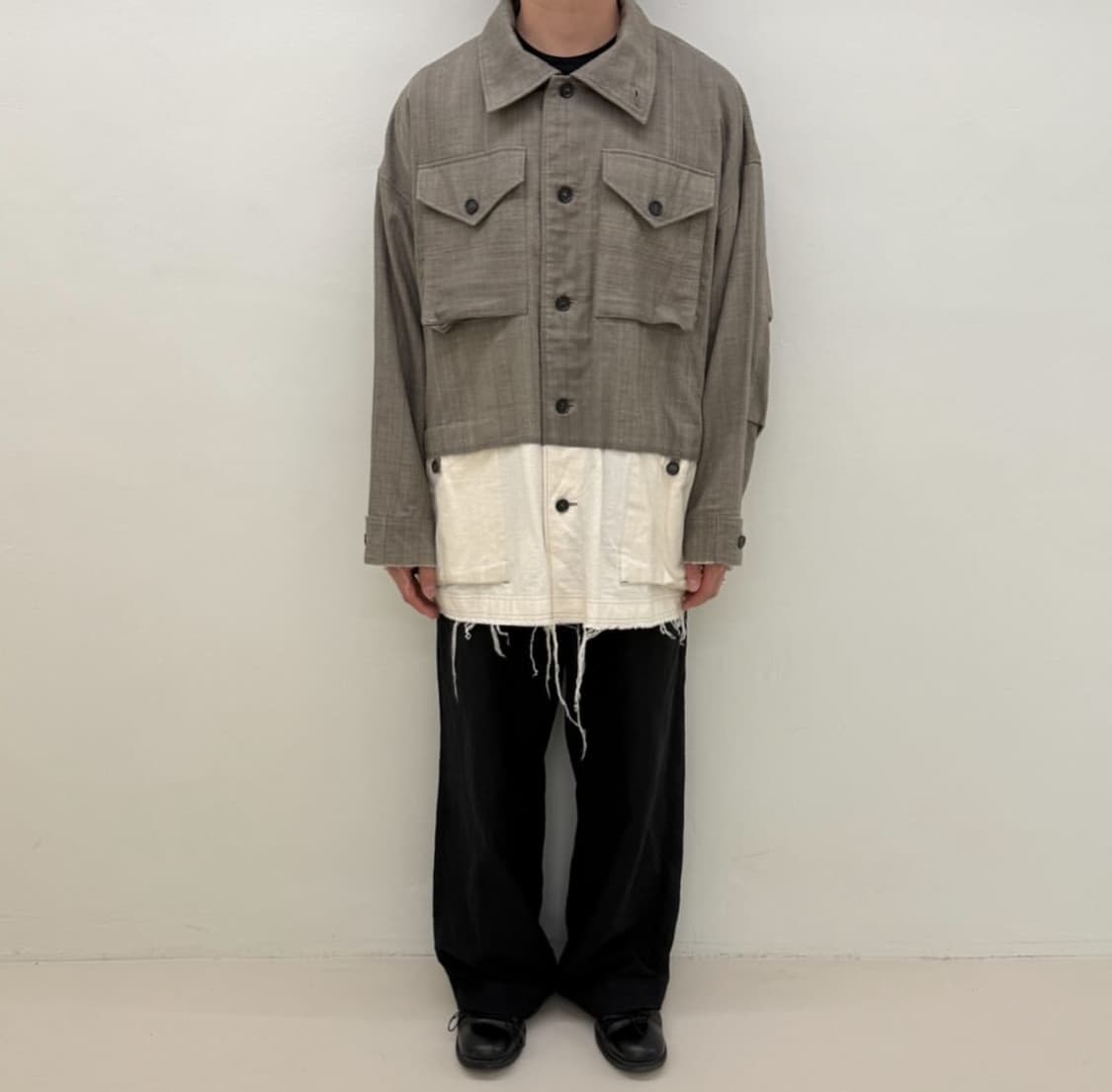 Issuethings 이슈띵스 오버사이즈 필드 자켓 상품이미지2