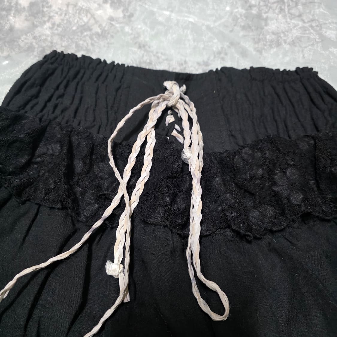 공겜여주 고딕 레이스 캉캉 스커트 갸루일브히메갸루 상품이미지2