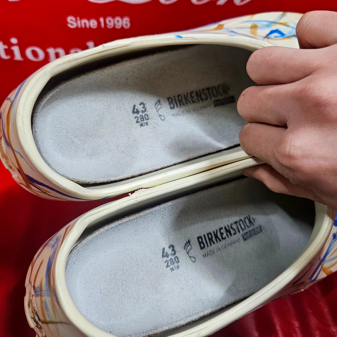 버캔스탁 페인팅 커스텀 클로그 43size(275-280) 상품이미지7