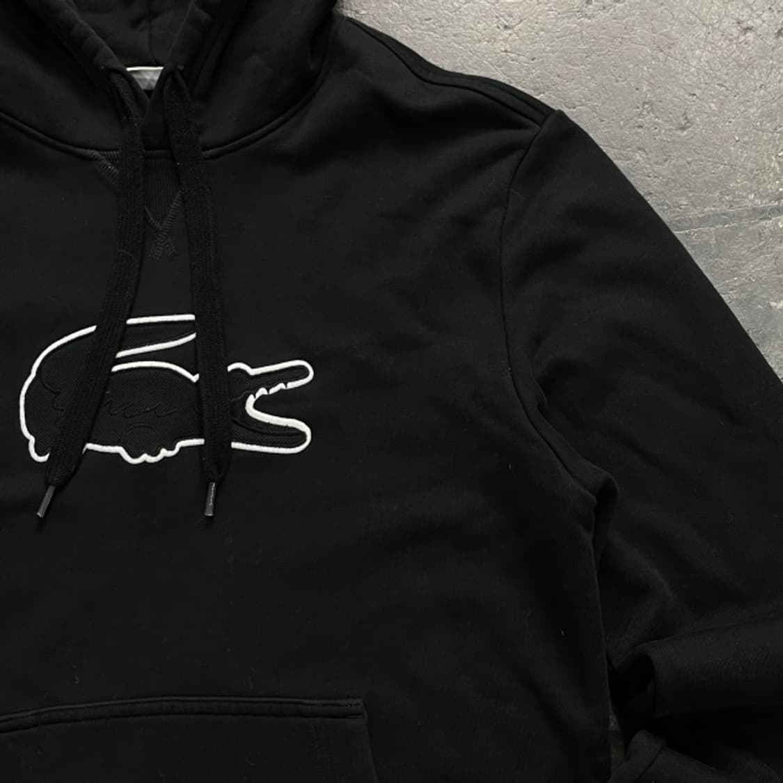 95 라코스테 빅로고 후드티 상품이미지2