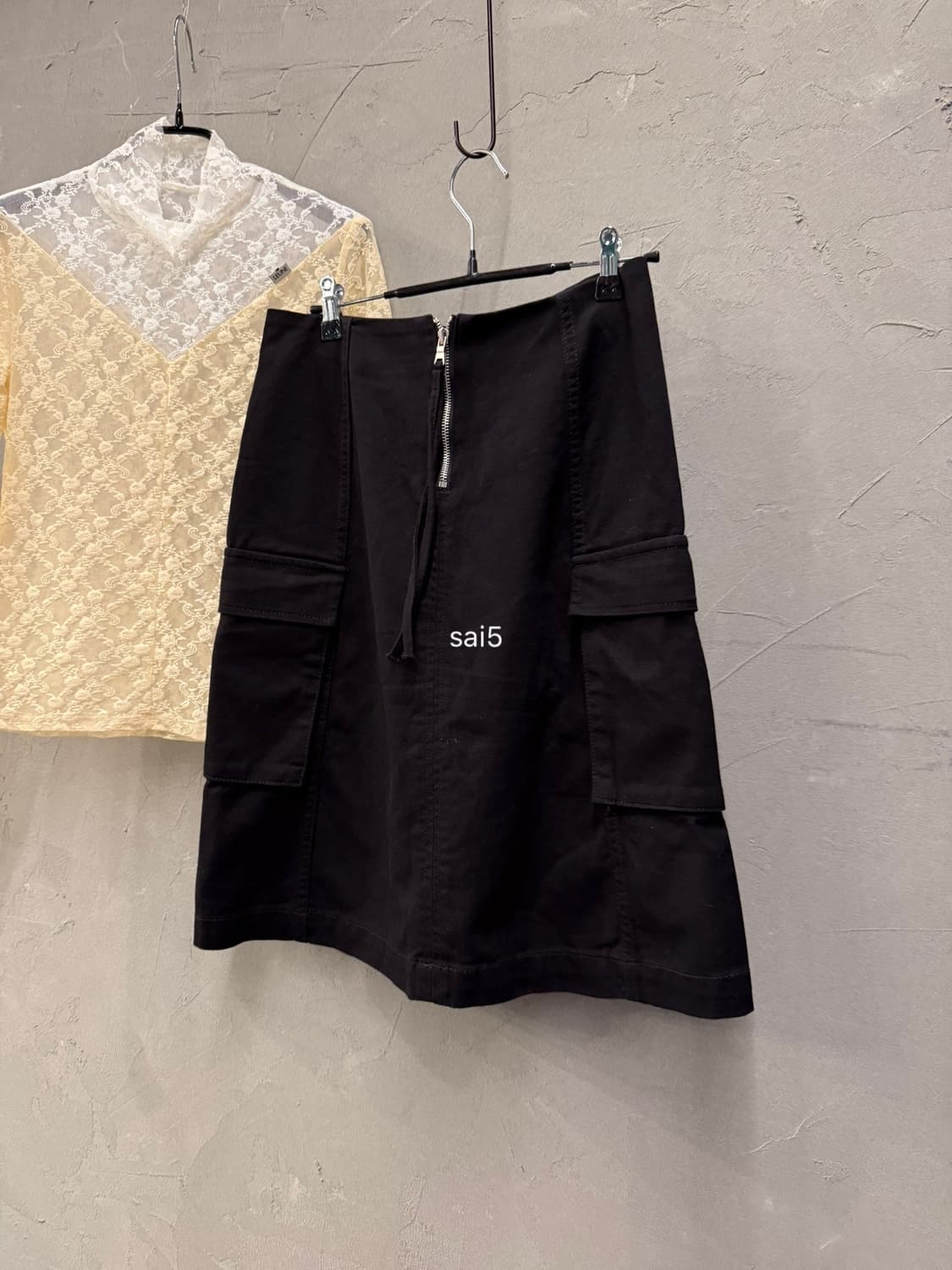 언앤써드미스터리 카고 미디 스커트 상품이미지2