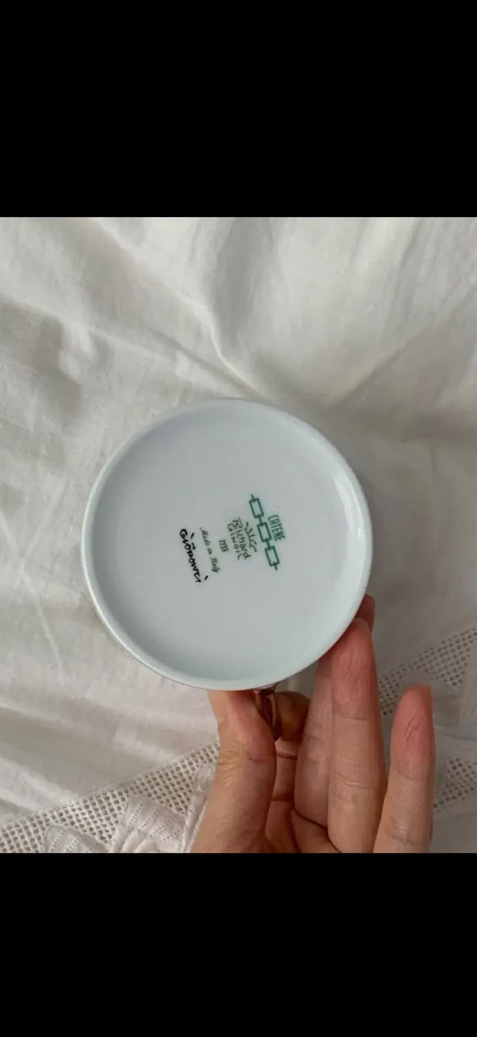 지노리 카테네 그린 컵앤소서  상품이미지3