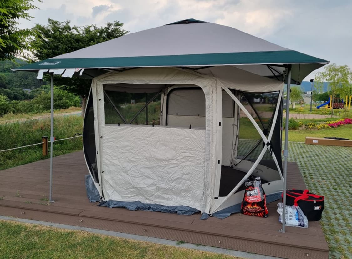 콜맨 Coleman 대형 캠핑 그늘막 캐노피 천막 상품이미지2