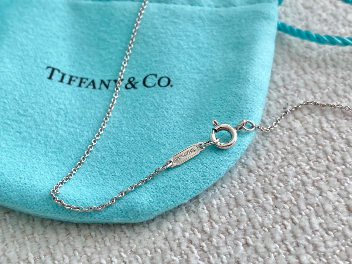 티파니 시그니처 18k 콤비 실버 목걸이(남녀공용) 상품이미지6