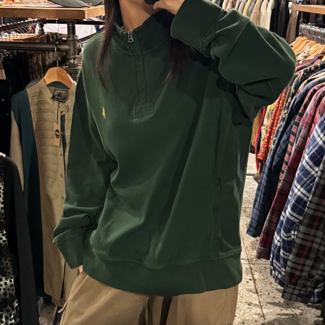 RALPH LAUREN POLO 랄프로렌 폴로 폴라 집업 맨투맨
 상품이미지4