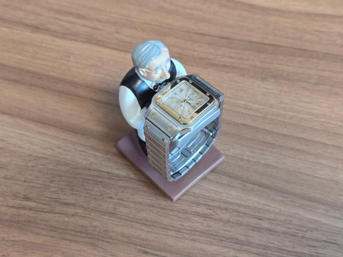 최저가 까르띠에 산토스 갈베 라지 콤비 오토매틱 팝니다 상품이미지5