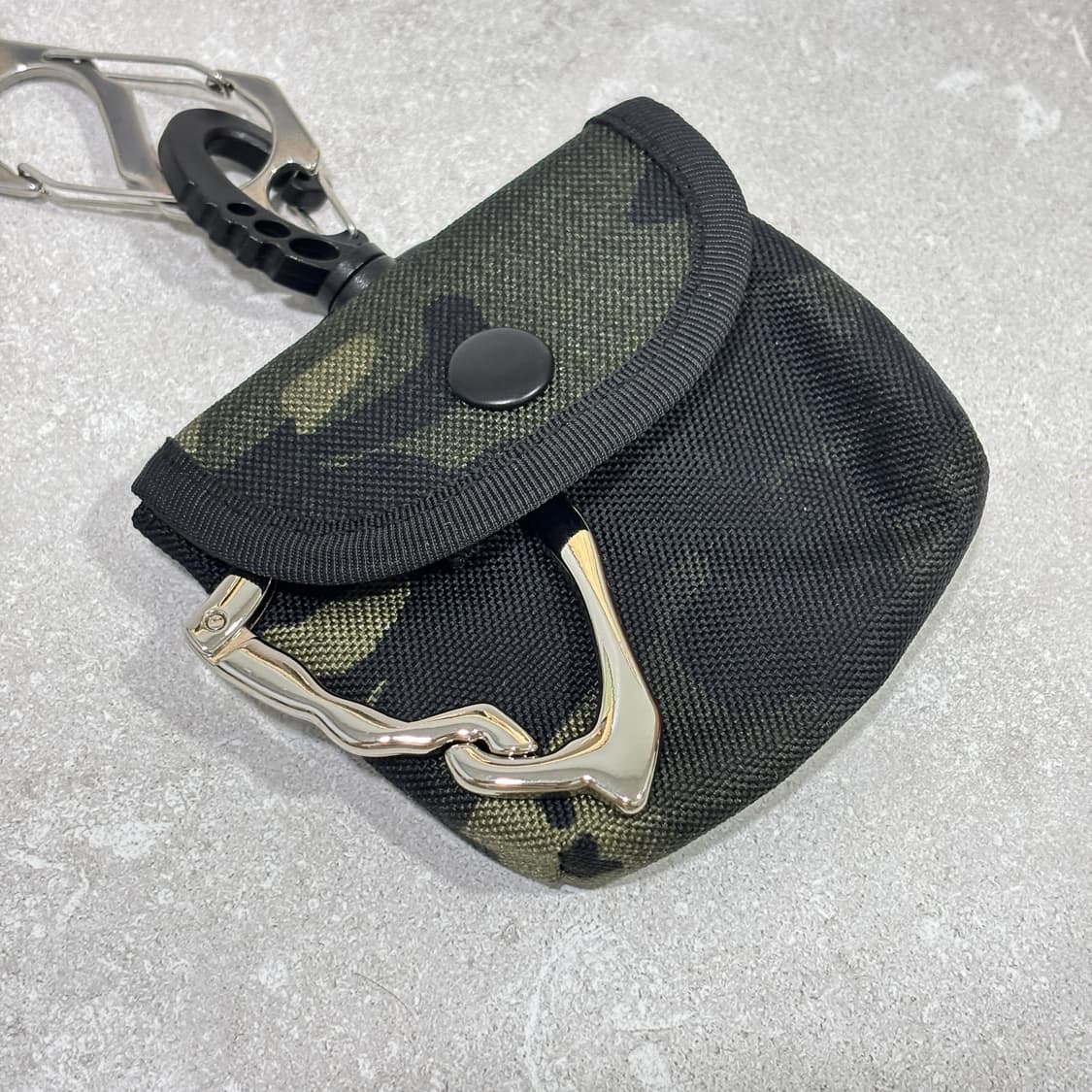 Oribell 카모 밀리터리 카라비너 레이어드 키링 열쇠고리 상품이미지5