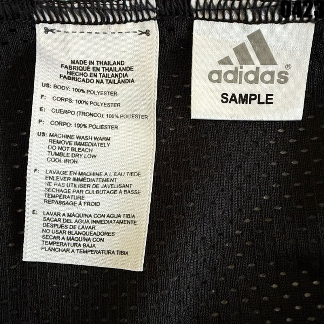 아디다스 클라이마쿨 기능성 풋볼 저지 L 0423 상품이미지5