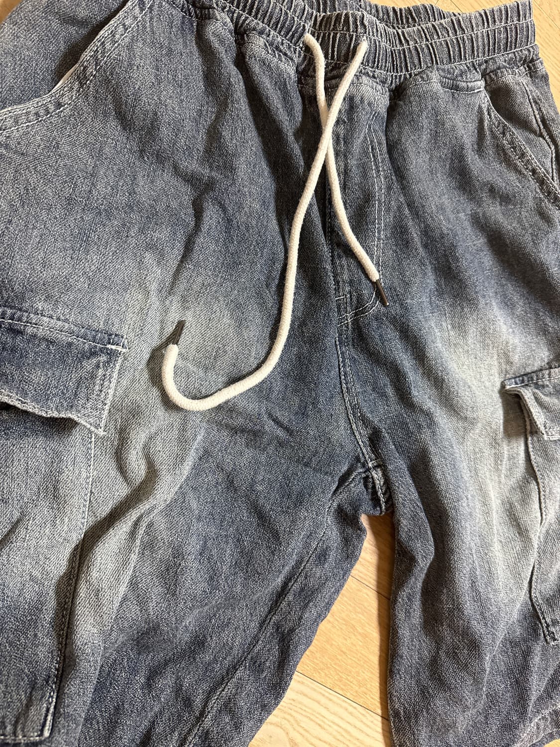 빈티지 밴딩 버뮤다 팬츠 상품이미지2