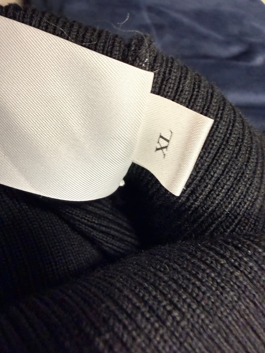 마린세르 하프집업 니트 XL 상품이미지5