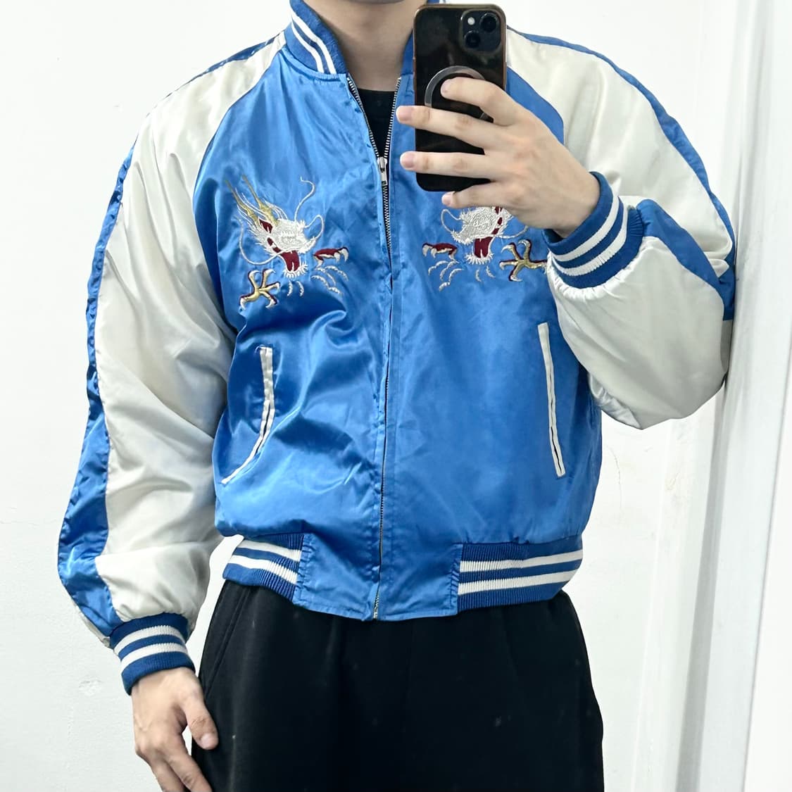 호시히메 자수 스카쟌 자켓 상품이미지2