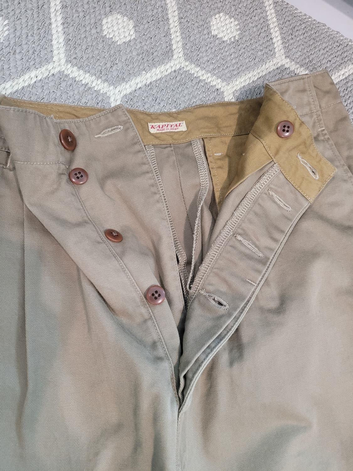 새상품 XL 4  KAPITAL 캐피탈  팬츠  상품이미지3