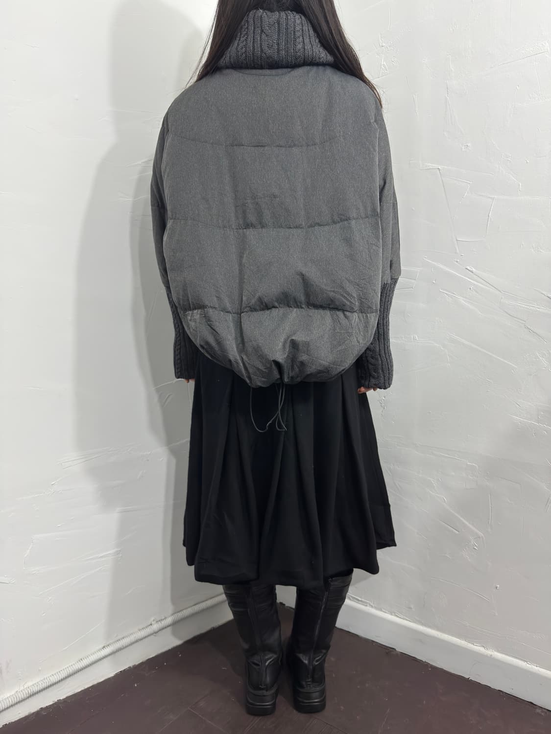 hiroko bis knit detail twoway padding 상품이미지9